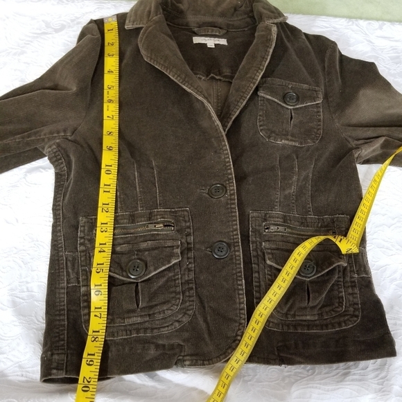 Urban Life size small greenish brown corderoy jacket - Picture 6 of 10